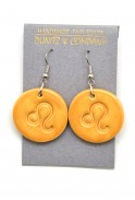 Leo Ceramic Earrings